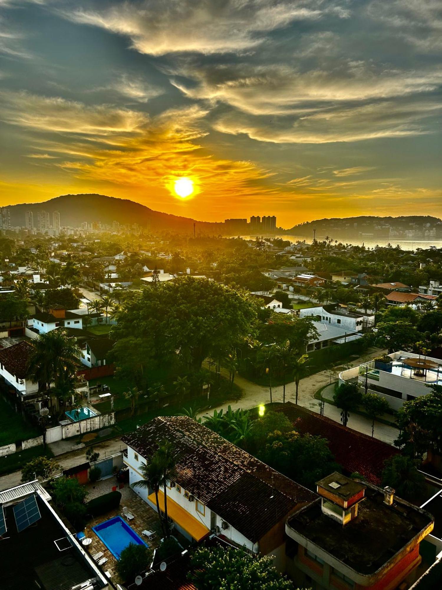 Vista Panoramica Enseada Apartment Guarujá Exterior foto